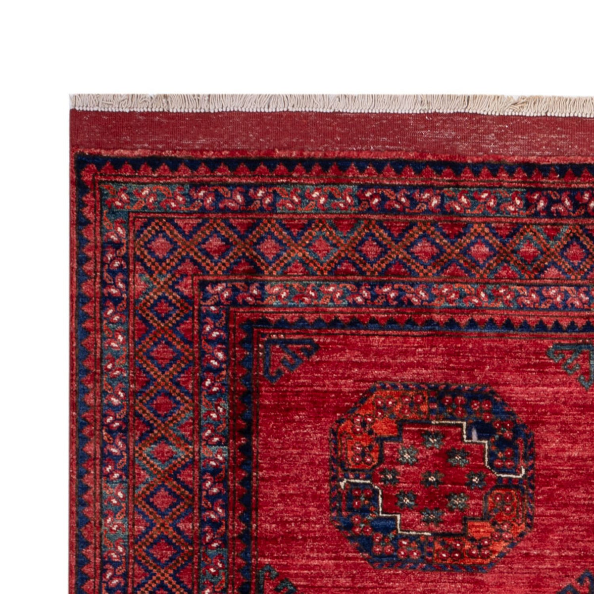 Afghan Teppich - Kunduz - 235 x 173 cm - rot