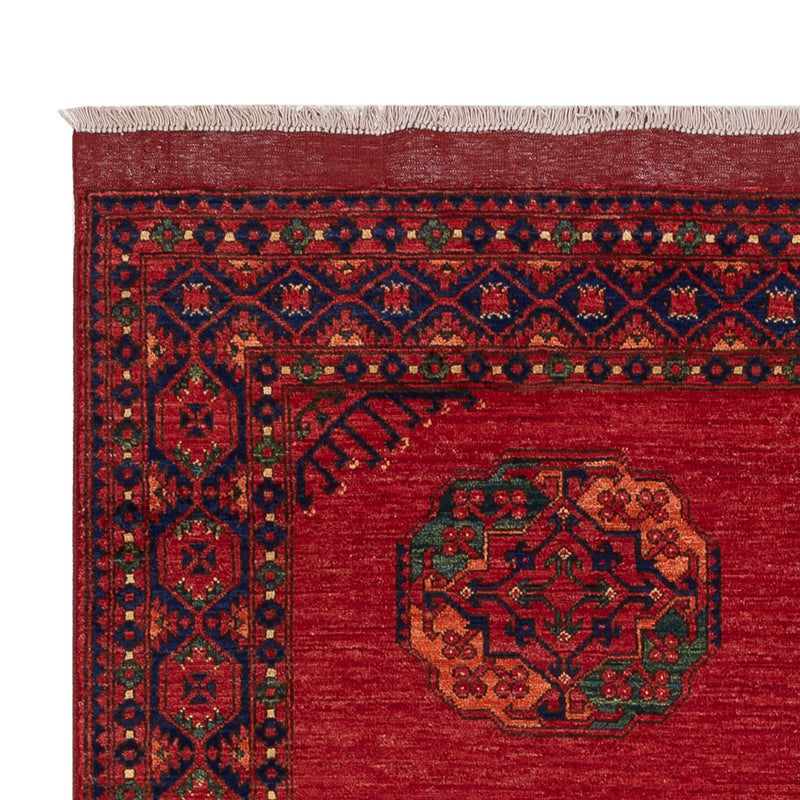 Afghan Teppich - Kunduz - 241 x 177 cm - rot