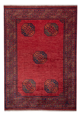 Afghan Teppich - Kunduz - 238 x 172 cm - rot