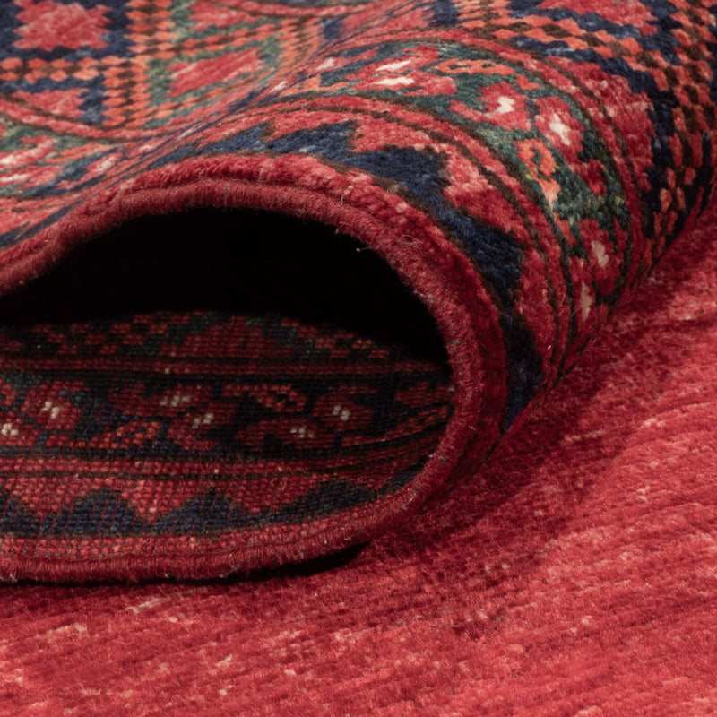 Afghan Teppich - Kunduz - 240 x 173 cm - rot