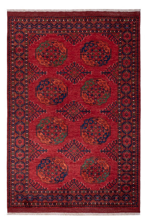 Afghan Teppich - Kunduz - 239 x 165 cm - rot