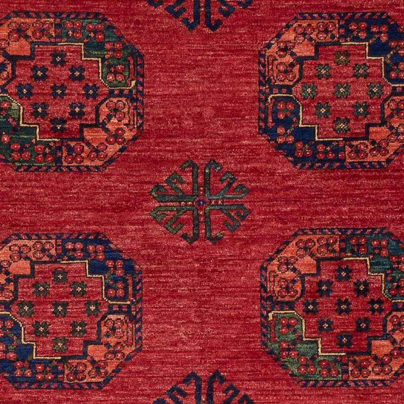 Afghan Teppich - Kunduz - 246 x 180 cm - rot