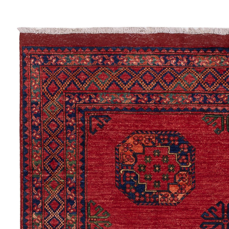 Afghan Teppich - Kunduz - 246 x 180 cm - rot