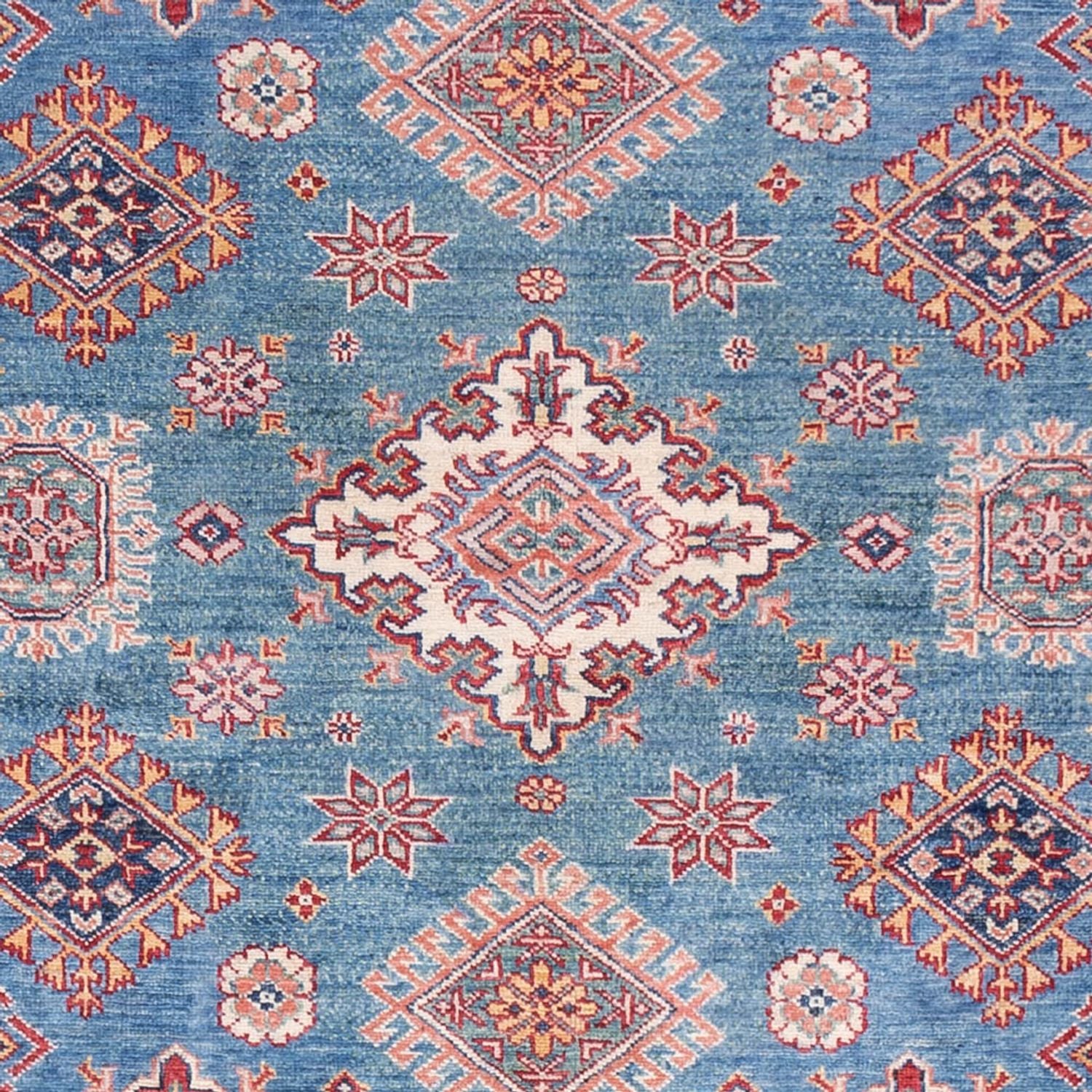 Ziegler Teppich - Kazak - 245 x 168 cm - blau