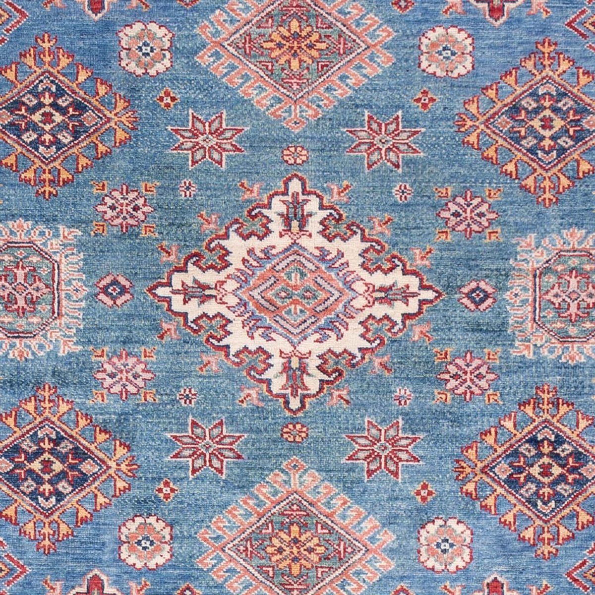 Ziegler Teppich - Kazak - 245 x 168 cm - blau