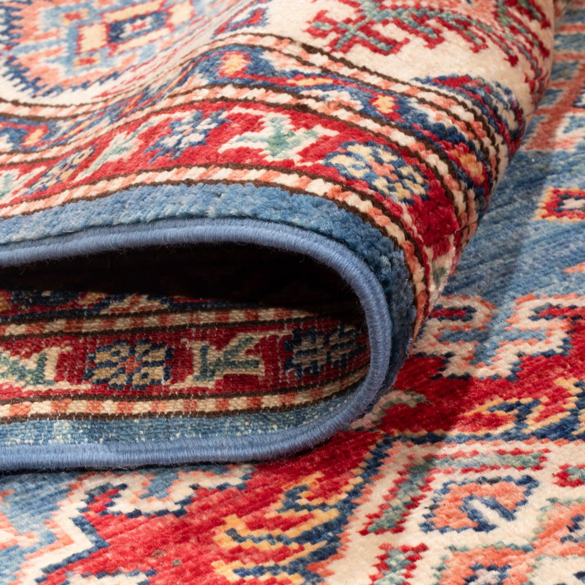 Ziegler Teppich - Kazak - 245 x 168 cm - blau