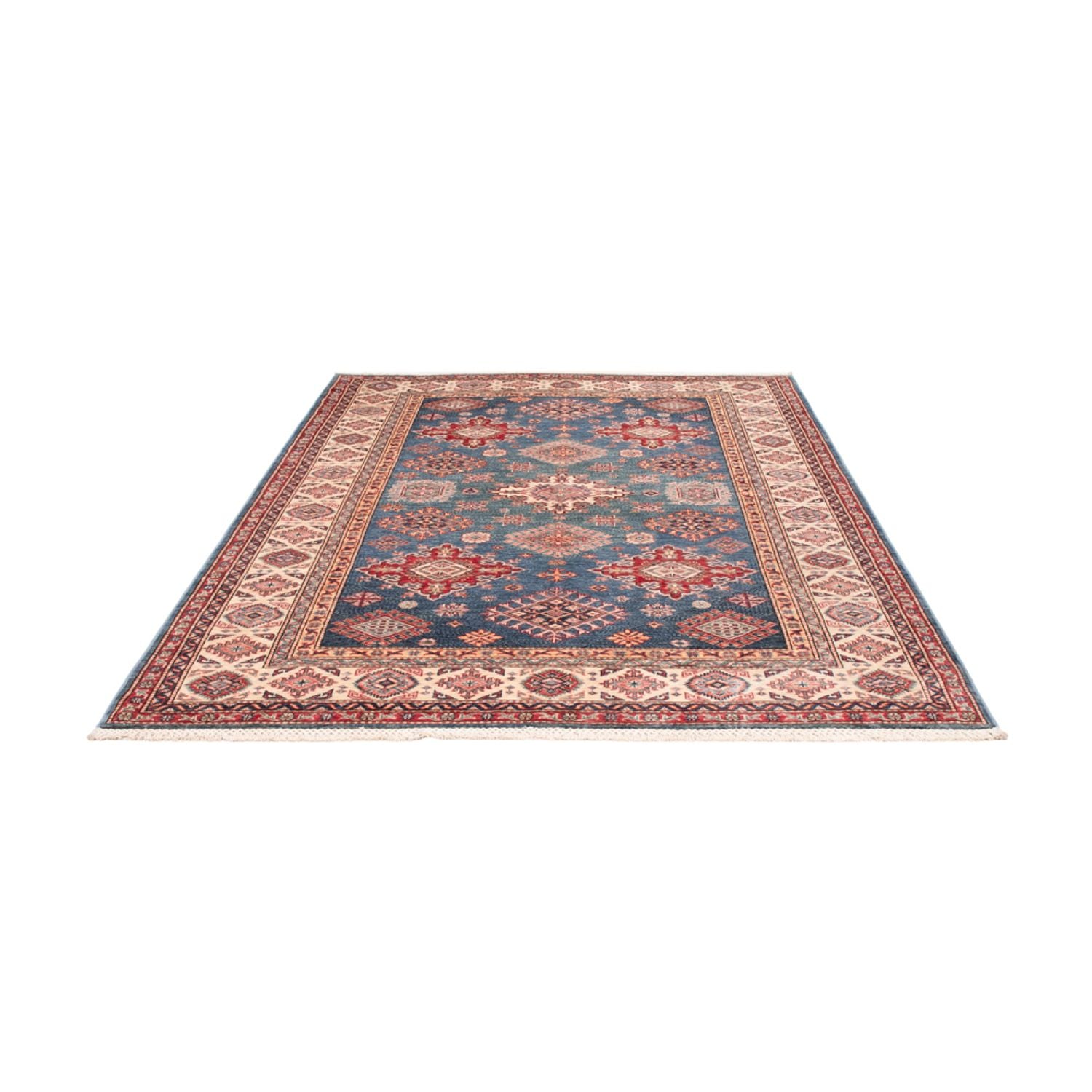 Ziegler Teppich - Kazak - 245 x 168 cm - blau