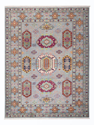 Ziegler Teppich - Kazak - 233 x 172 cm - grau