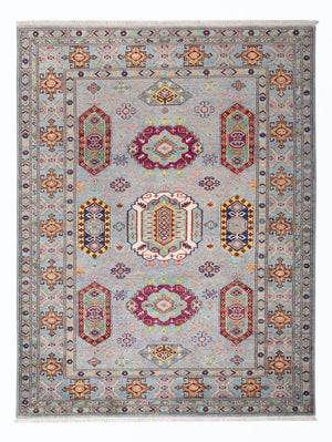 Ziegler Teppich - Kazak - 233 x 172 cm - grau