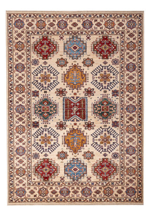 Ziegler Teppich - Kazak - 246 x 176 cm - creme