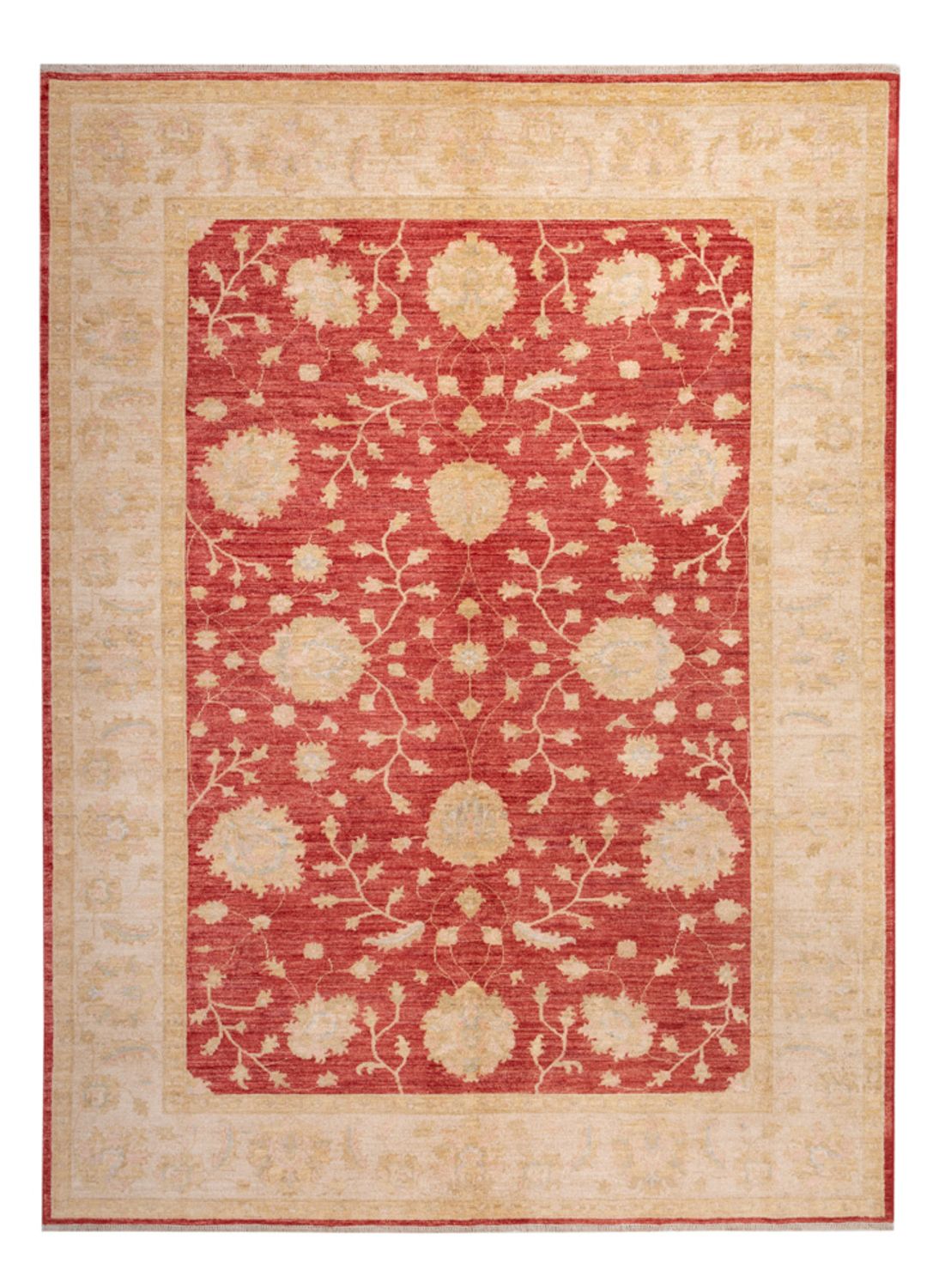 Ziegler Teppich - 291 x 207 cm - rot