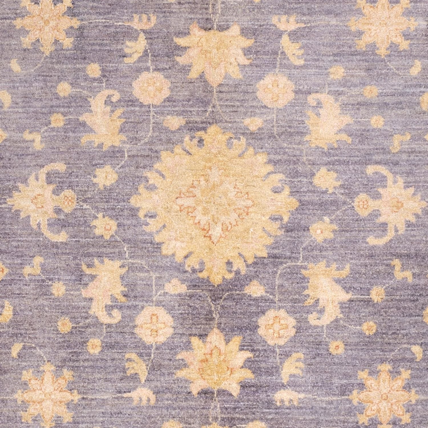 Ziegler Teppich - 287 x 216 cm - seeblau
