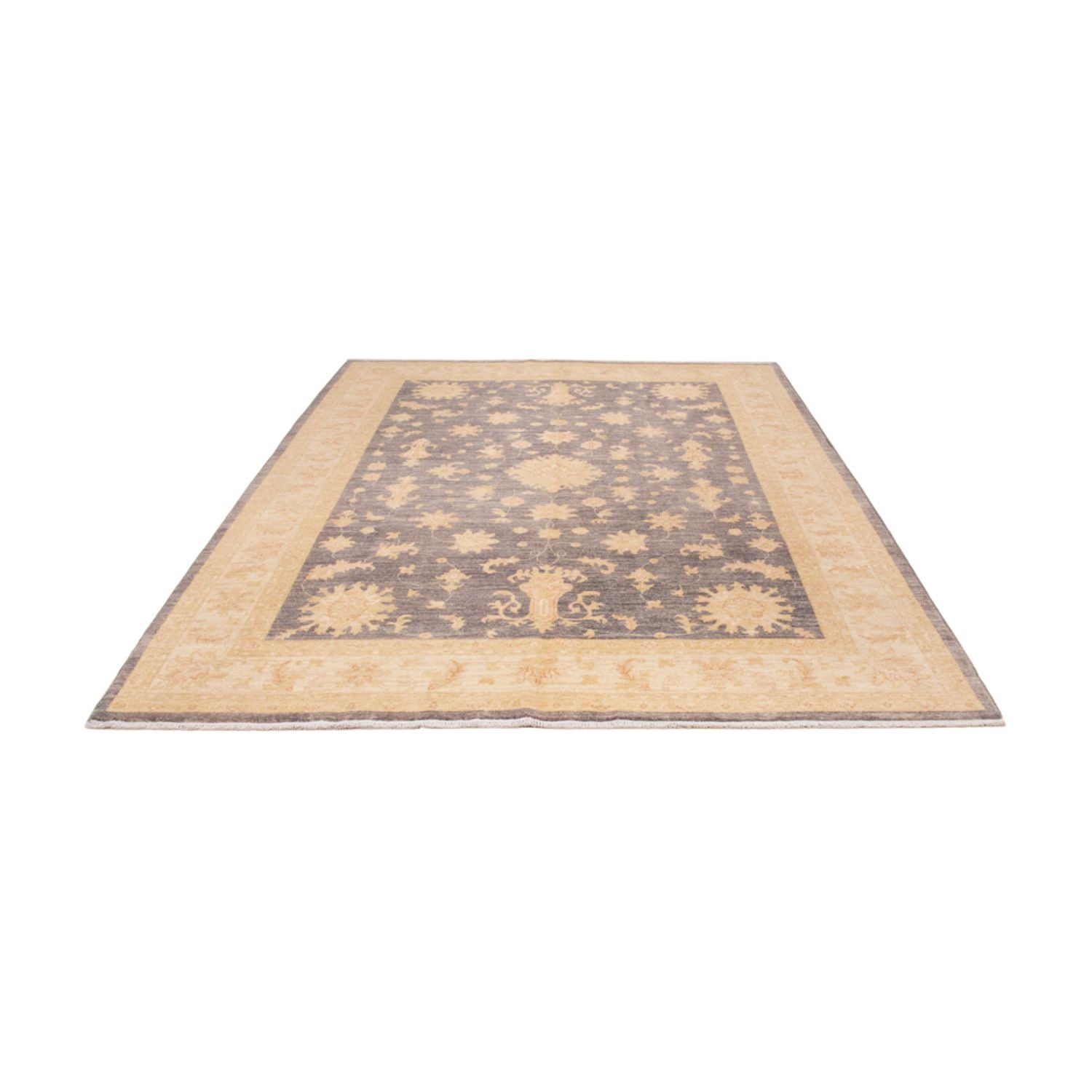Ziegler Teppich - 287 x 216 cm - seeblau