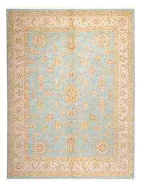 Tapis Ziegler - 287 x 211 cm - turquoise