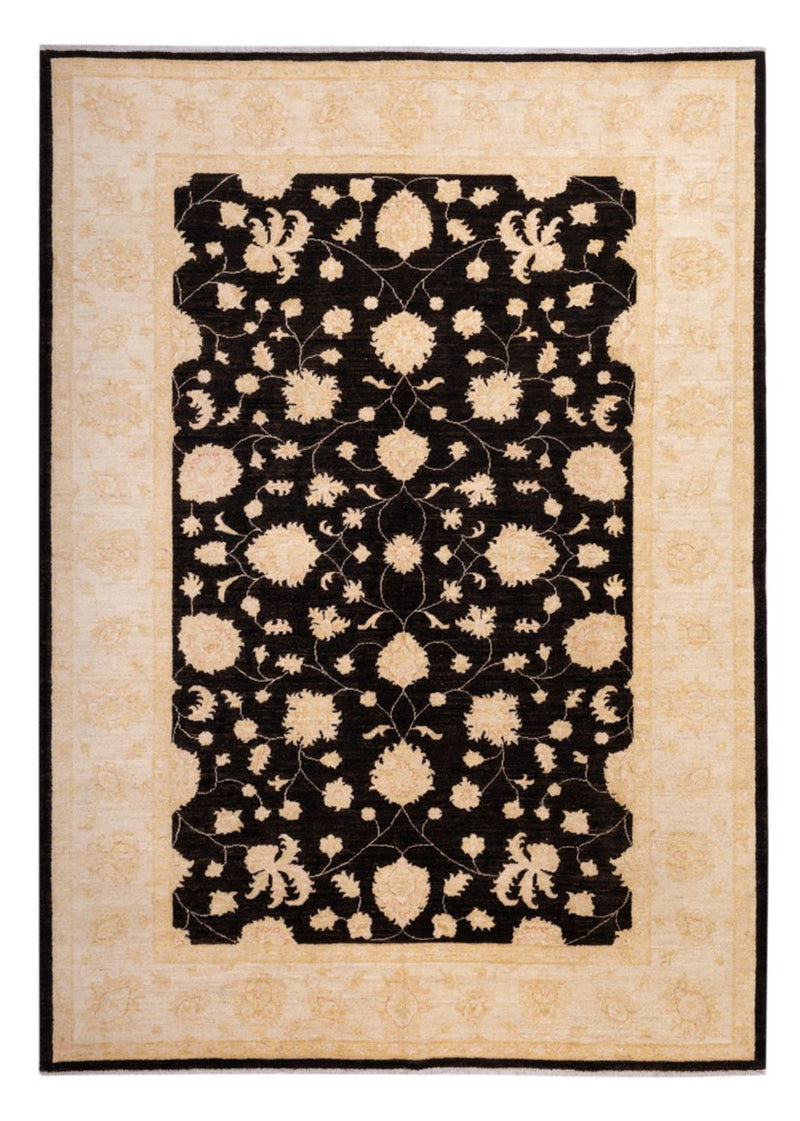 Ziegler Teppich - 291 x 204 cm - schwarz