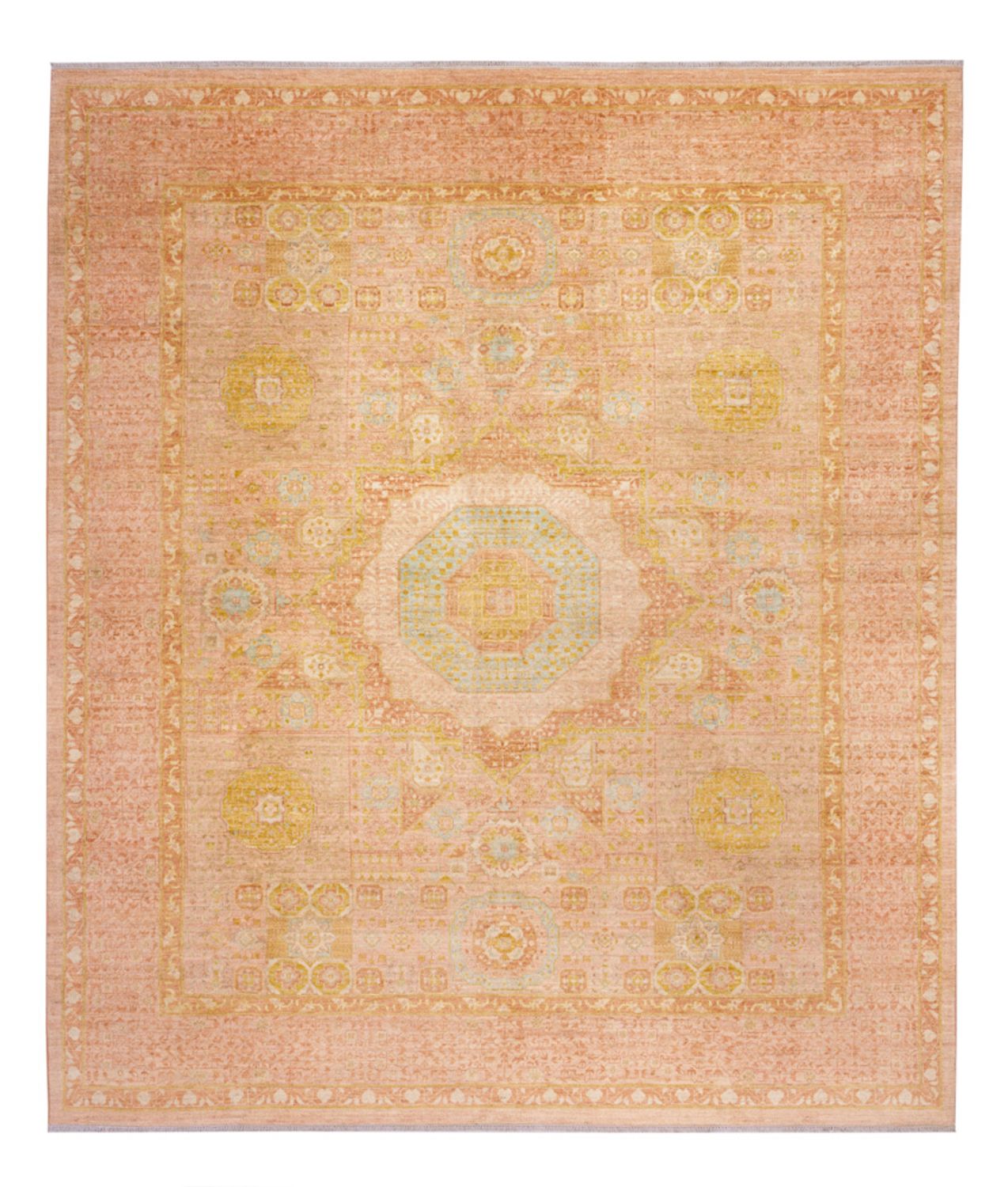 Ziegler Teppich - Ariana - 297 x 257 cm - hellbraun
