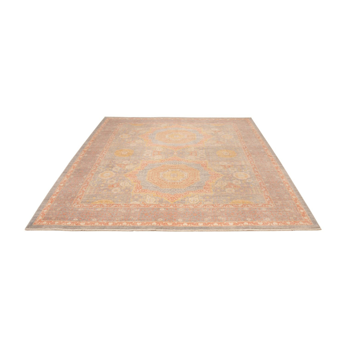 Ziegler Teppich - Ariana - 299 x 255 cm - dunkelbeige