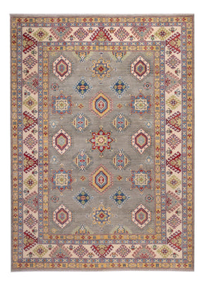 Ziegler Teppich - Kazak - 297 x 207 cm - seeblau