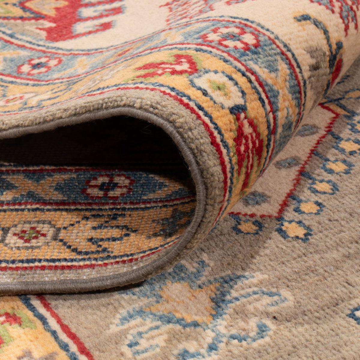 Ziegler Teppich - Kazak - 297 x 207 cm - seeblau