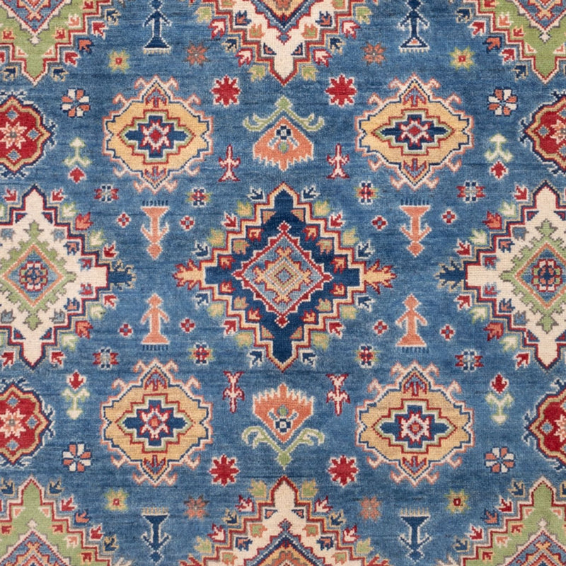 Ziegler Teppich - Kazak - 296 x 198 cm - blau