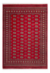 Bukhara Tappeto 206x292cm - Tappeto orientale - rosso - Rettangolo / Rosso / 206 x 292 cm Rettangolo
