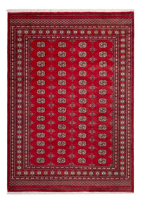 Tapis afghan - Boukhara - 292 x 206 cm - rouge