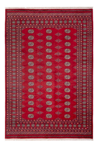Tapis afghan - Boukhara - 300 x 201 cm - rouge