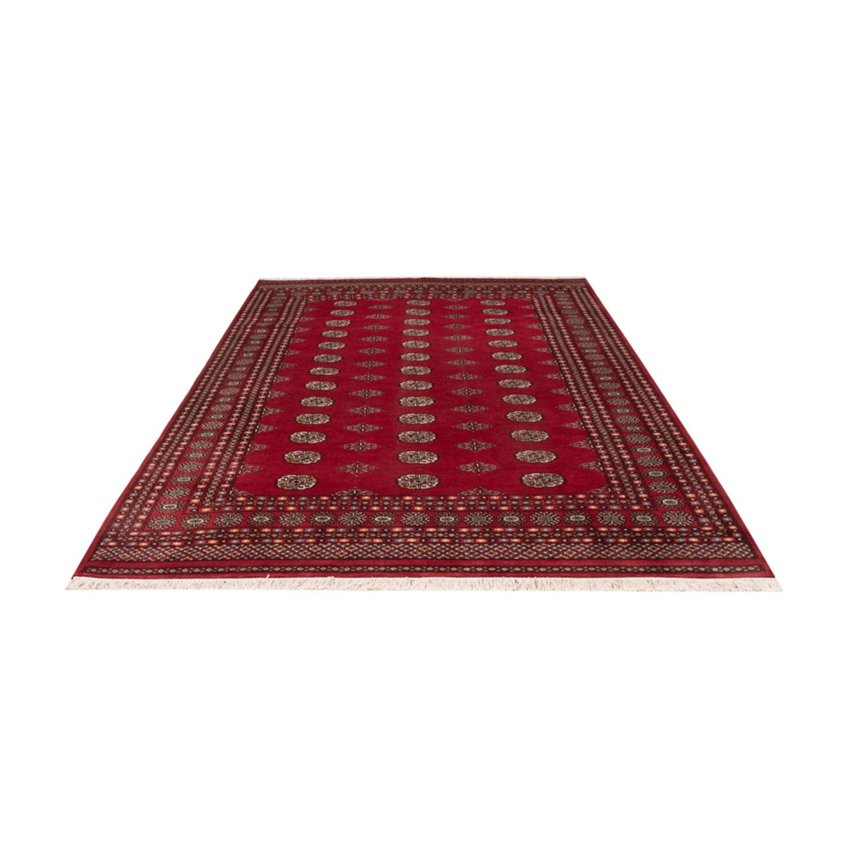 Afghan Teppich - Buchara - 294 x 198 cm - rot