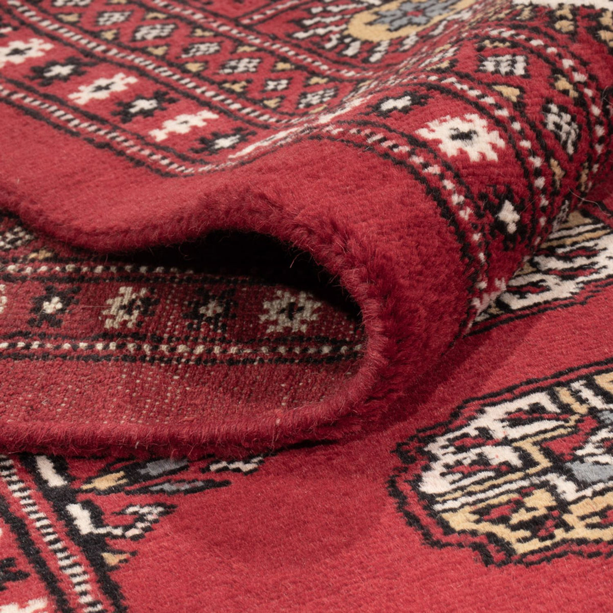 Afghan Teppich - Buchara - 313 x 207 cm - rot