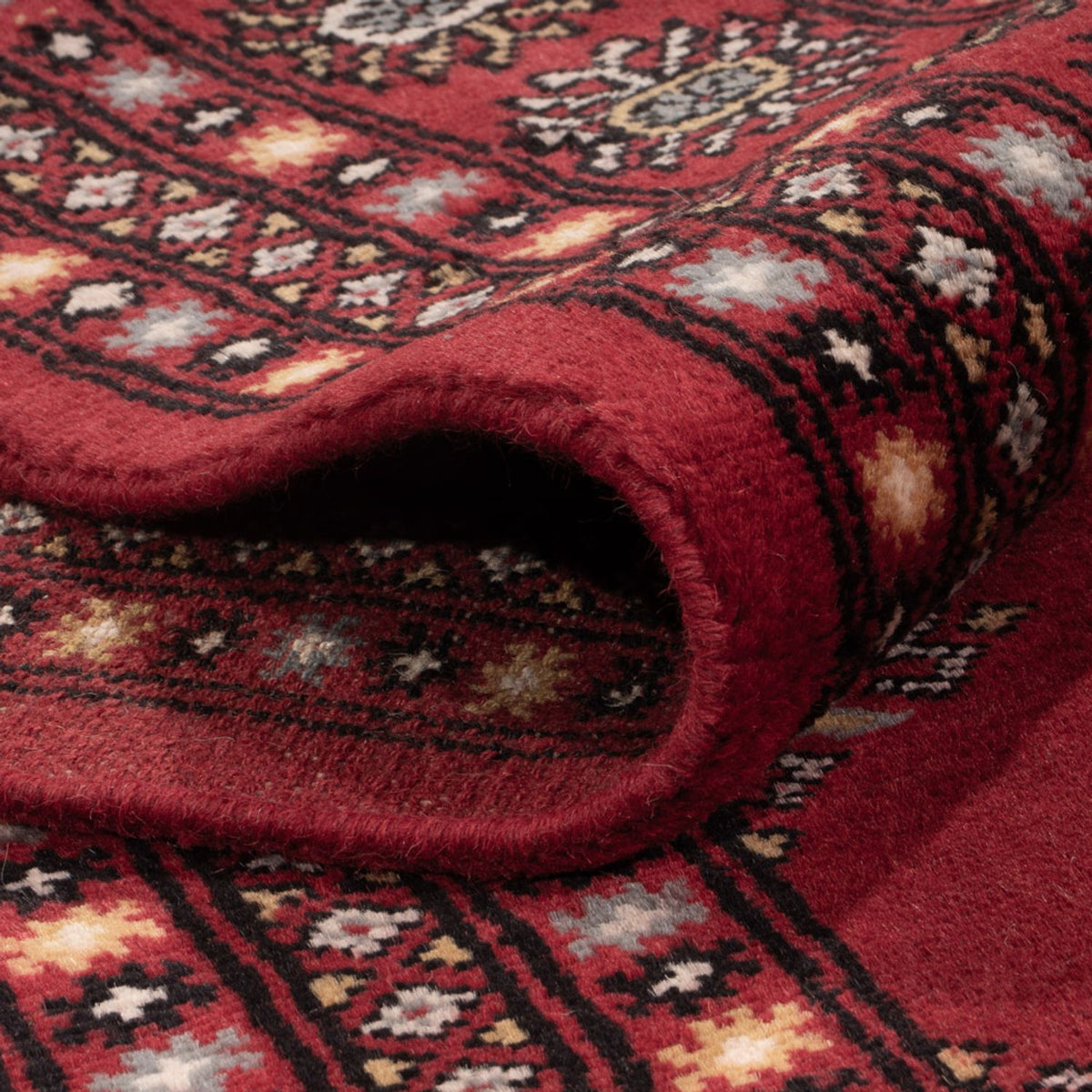 Afghan Teppich - Buchara - 306 x 202 cm - rot