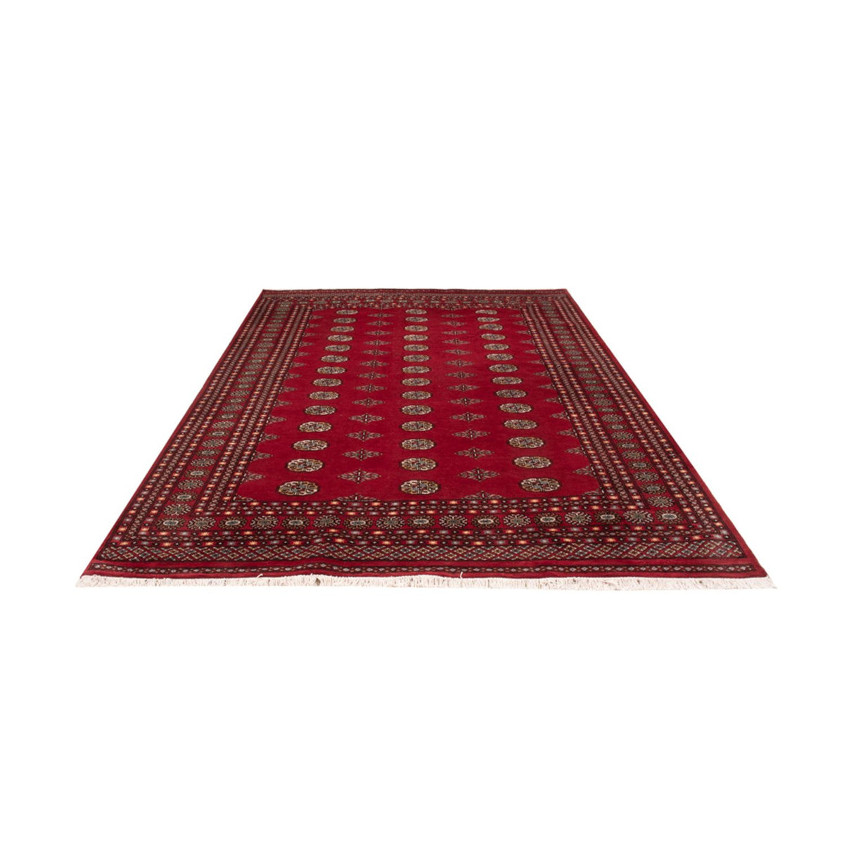 Afghan Teppich - Buchara - 306 x 202 cm - rot