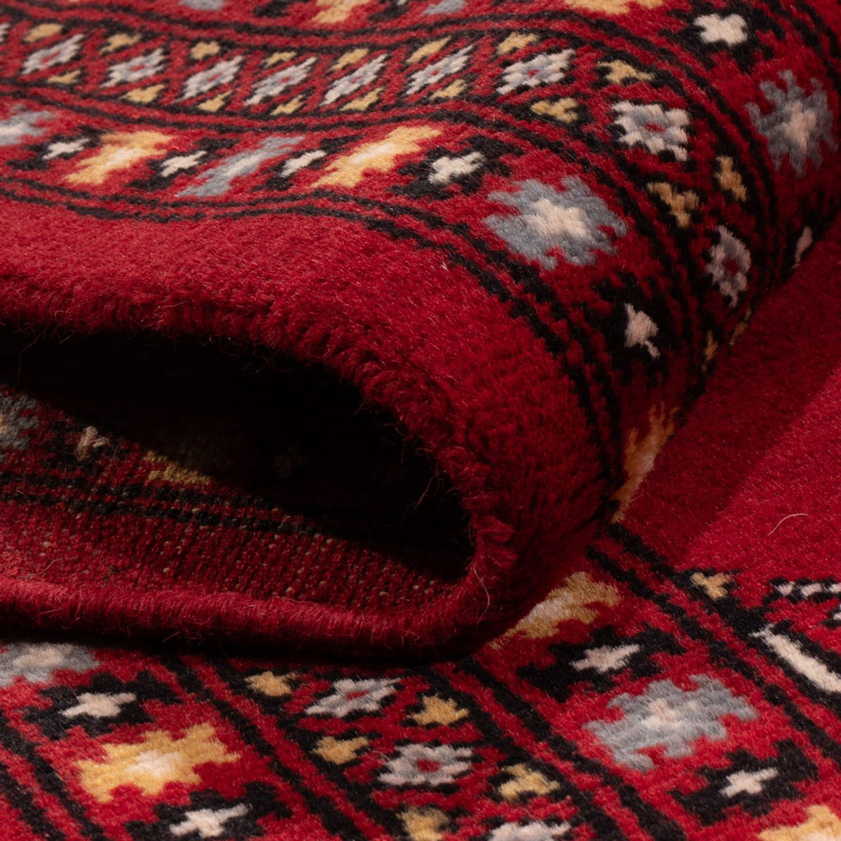 Afghan Teppich - Buchara - 317 x 204 cm - rot