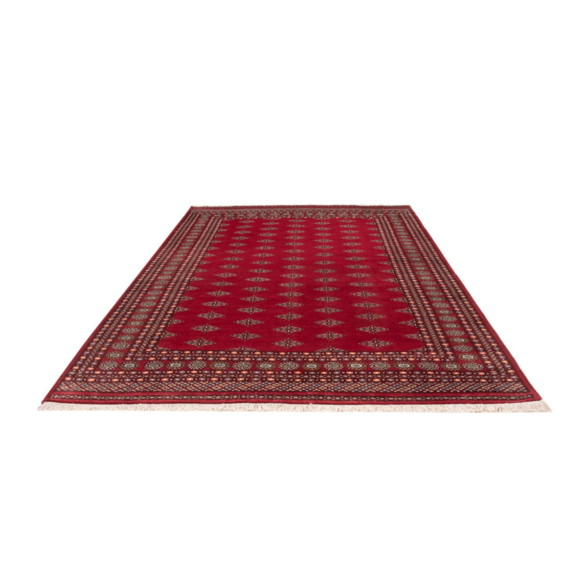 Afghan Teppich - Buchara - 317 x 204 cm - rot