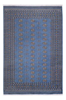 Afghan Teppich - Buchara - 308 x 206 cm - blau