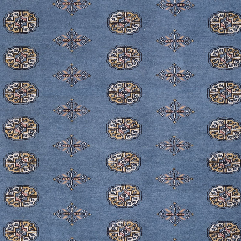 Afghan Teppich - Buchara - 309 x 205 cm - blau