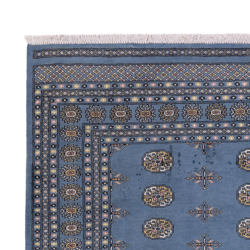 Afghan Teppich - Buchara - 309 x 205 cm - blau