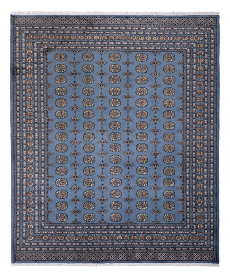Afghan Teppich - Buchara - 307 x 250 cm - blau