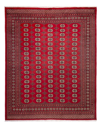 Tapis afghan - Boukhara - 309 x 248 cm - rouge