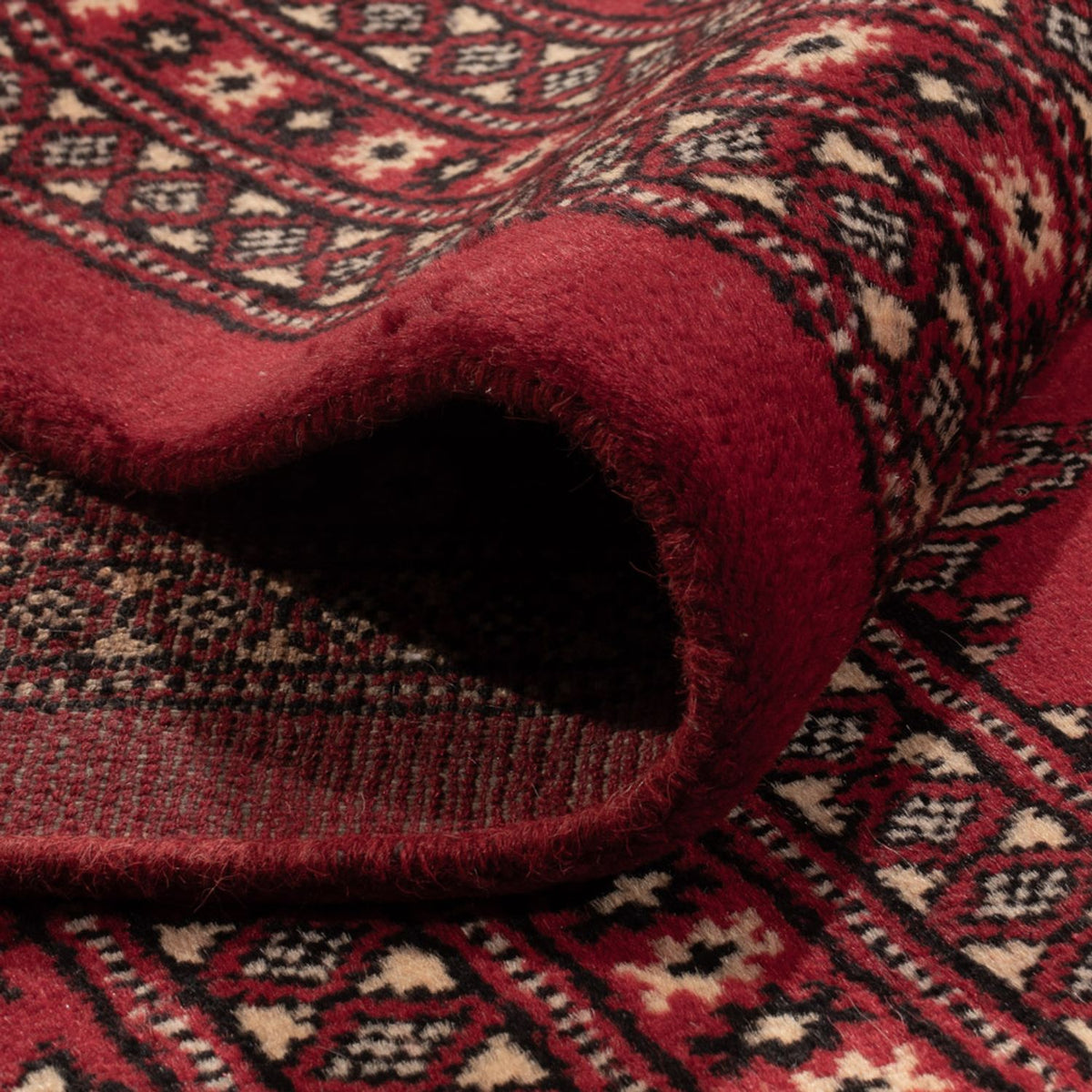 Afghan Teppich - Buchara - 309 x 248 cm - rot