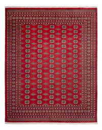 Tapis afghan - Boukhara - 315 x 248 cm - rouge
