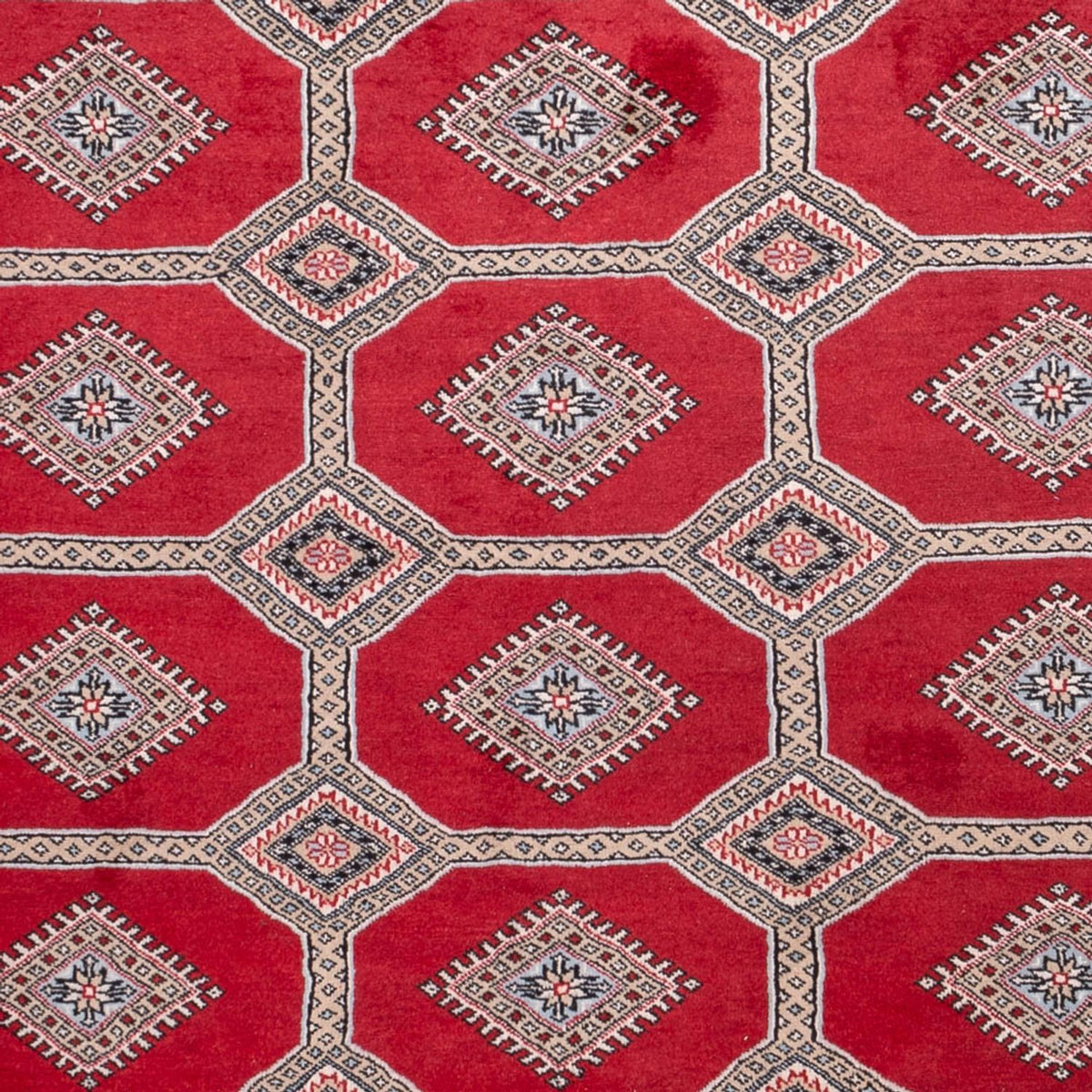 Afghan Teppich - Buchara - 287 x 220 cm - rot