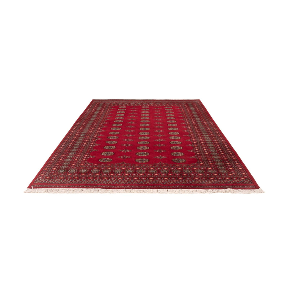 Afghan Teppich - Buchara - 307 x 202 cm - rot