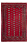 Bukhara Tappeto 202x302cm - Tappeto orientale - rosso - Rettangolo / Rosso / 202 x 302 cm Rettangolo