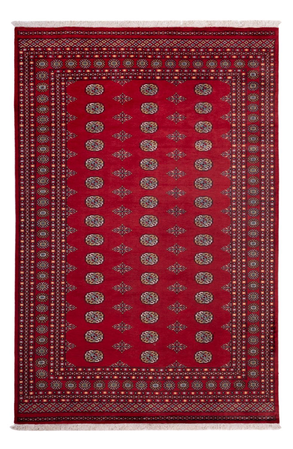 Afghan Teppich - Buchara - 302 x 202 cm - rot