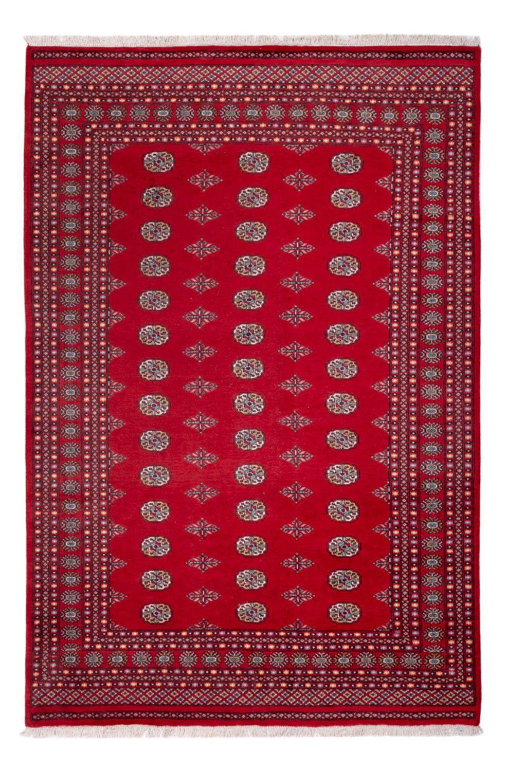Afghan Teppich - Buchara - 303 x 205 cm - rot