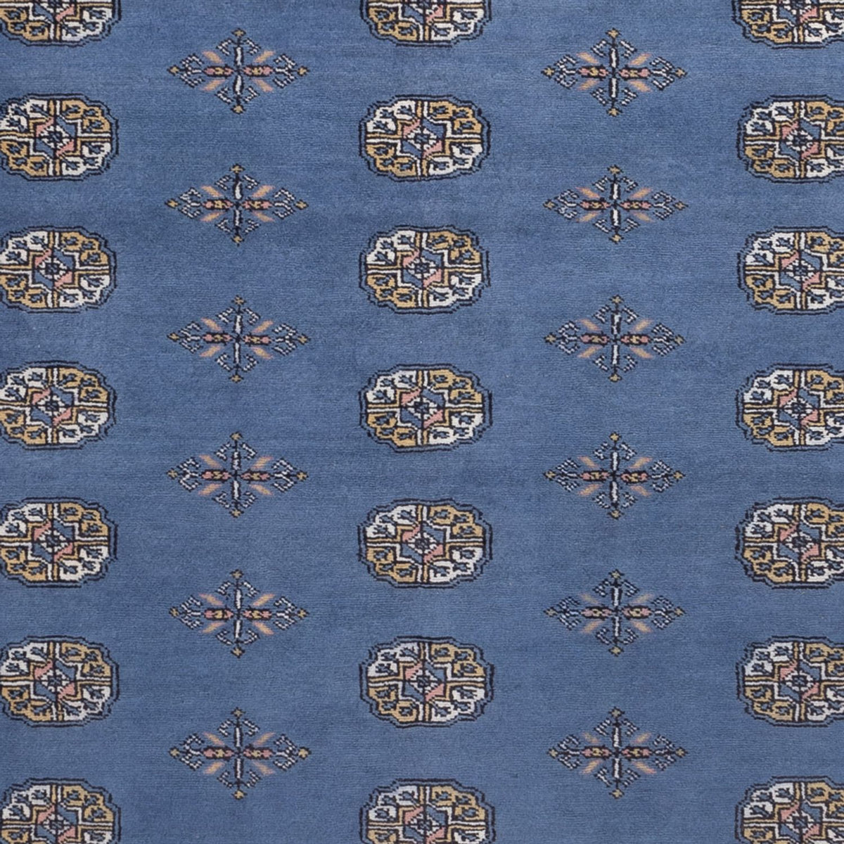 Afghan Teppich - Buchara - 305 x 203 cm - blau
