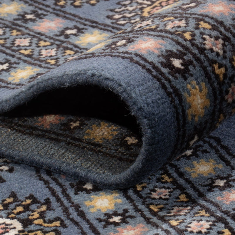 Afghan Teppich - Buchara - 305 x 203 cm - blau
