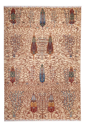 Ziegler Teppich - Ariana - 297 x 203 cm - dunkelbeige