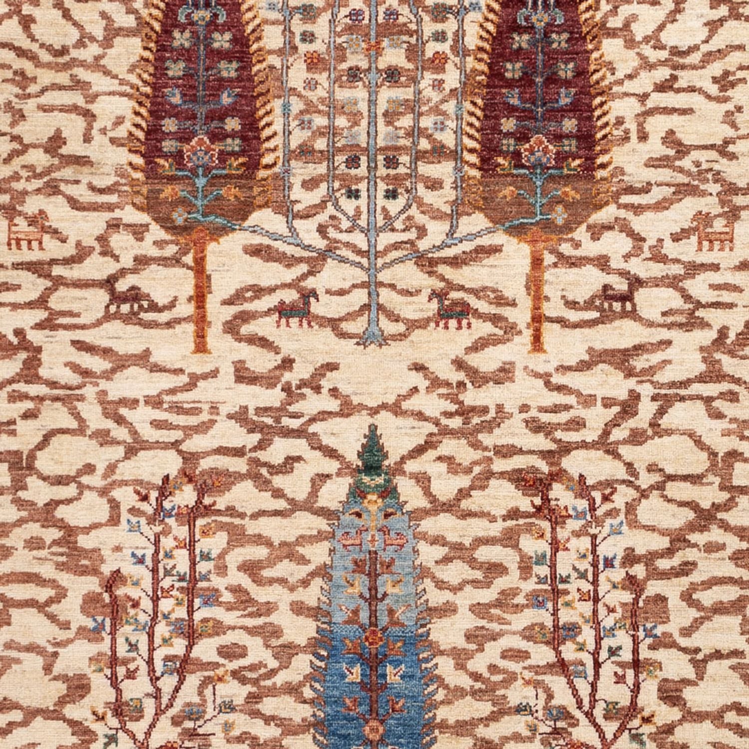 Ziegler Teppich - Ariana - 297 x 203 cm - dunkelbeige