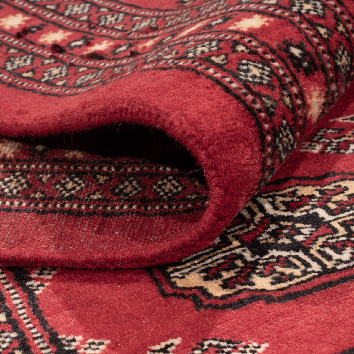 Afghan Teppich - Buchara - 297 x 220 cm - rot